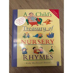 A Childs Treasury Of Nursery Rhymes Hardcover Book
